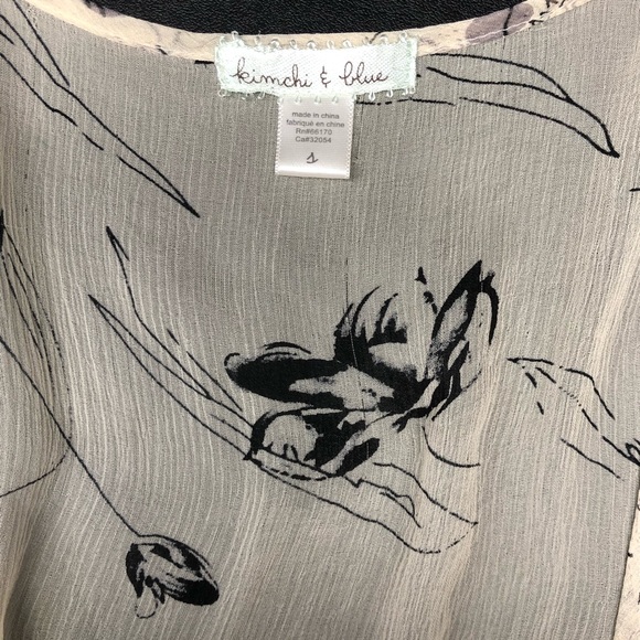 kimchi & blue gauzy floral kimono - Picture 6 of 6